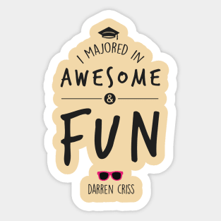 Awesome & Fun Sticker